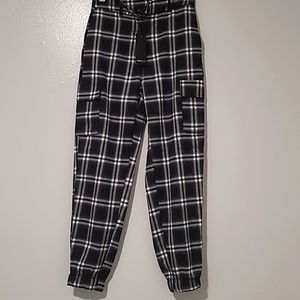 Forever 21 , Cargo Pants, Plaid Print Womens